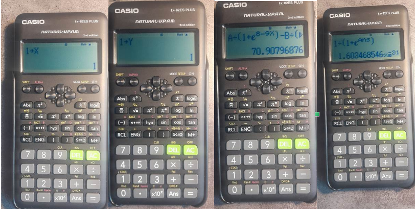 Как я запустил перцептрон на обычном непрограммируемом калькуляторе Casio - 12